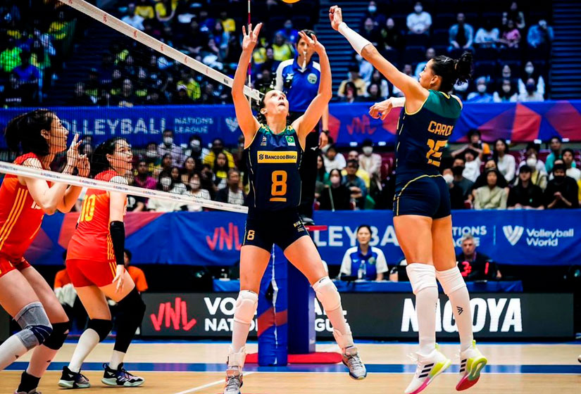 Brasil vence Bélgica e se mantém no Pré-Olímpico de vôlei feminino