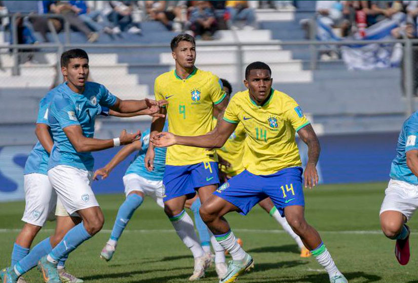 Brasil perde para Israel e dá adeus ao Mundial sub-20 de futebol