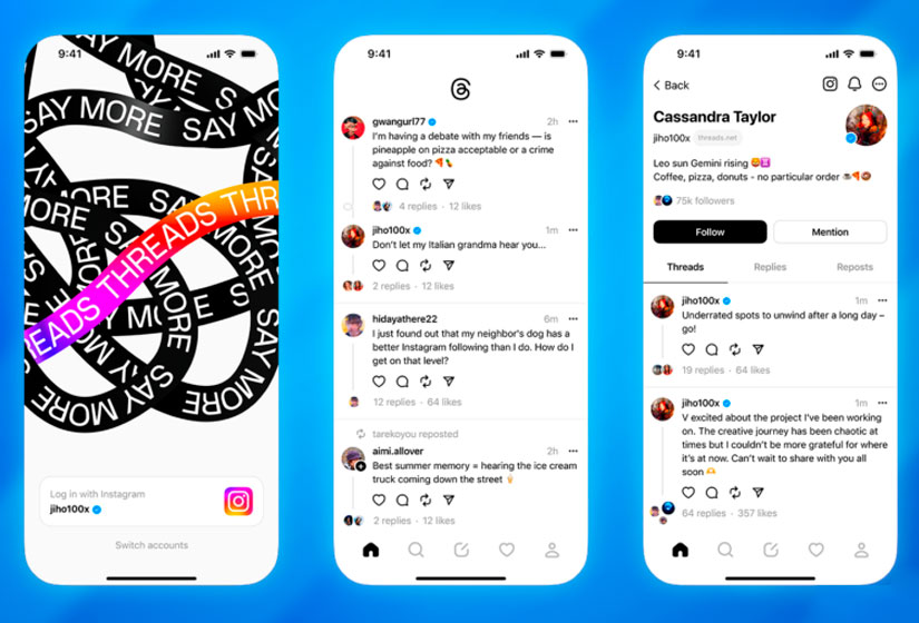 Threads, a nova rede social criada para rivalizar com o Twitter