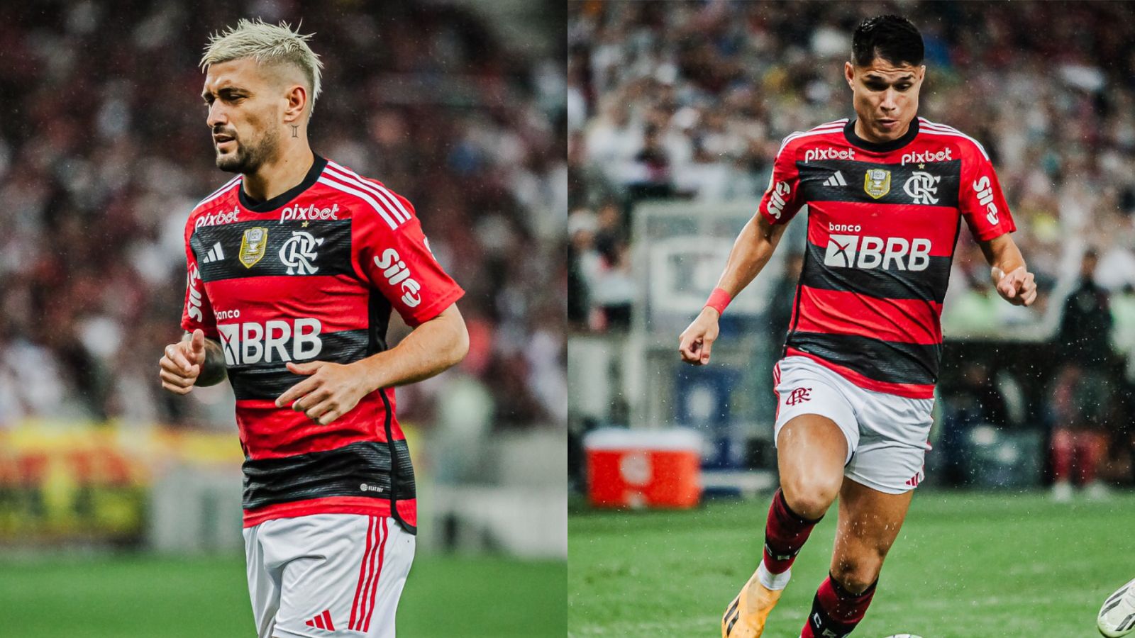 Arrascaeta e Luiz Araújo têm lesões constatadas e desfalcam Flamengo contra o Botafogo