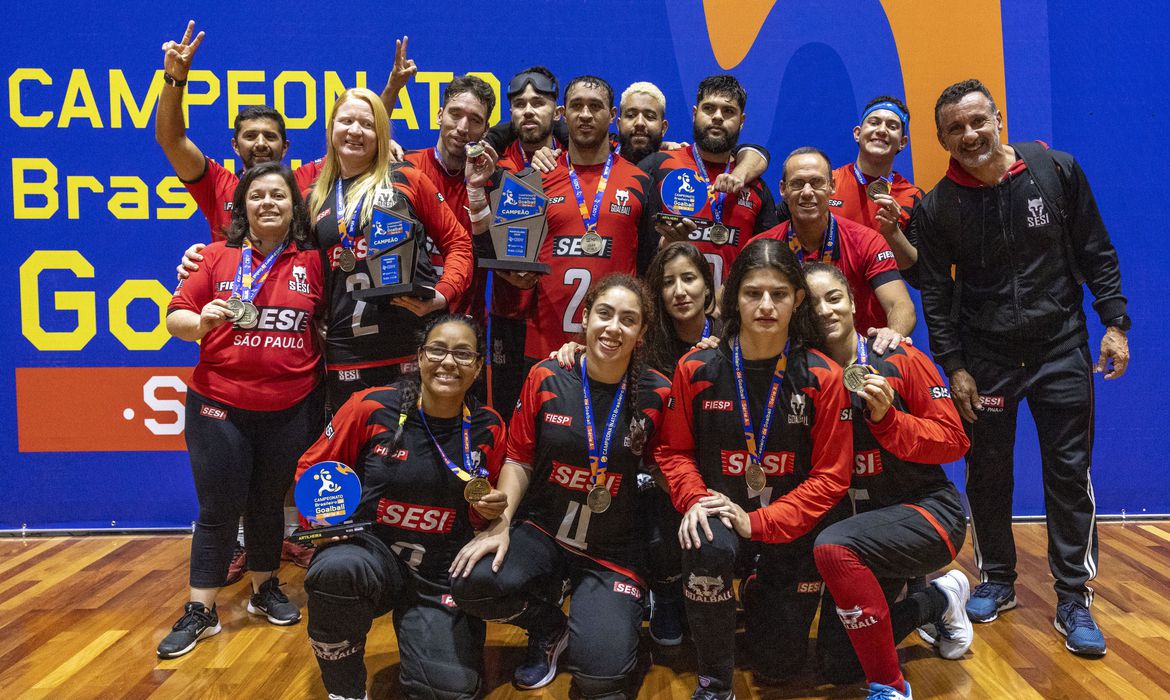 Sesi-SP domina Campeonato Brasileiro de goalball