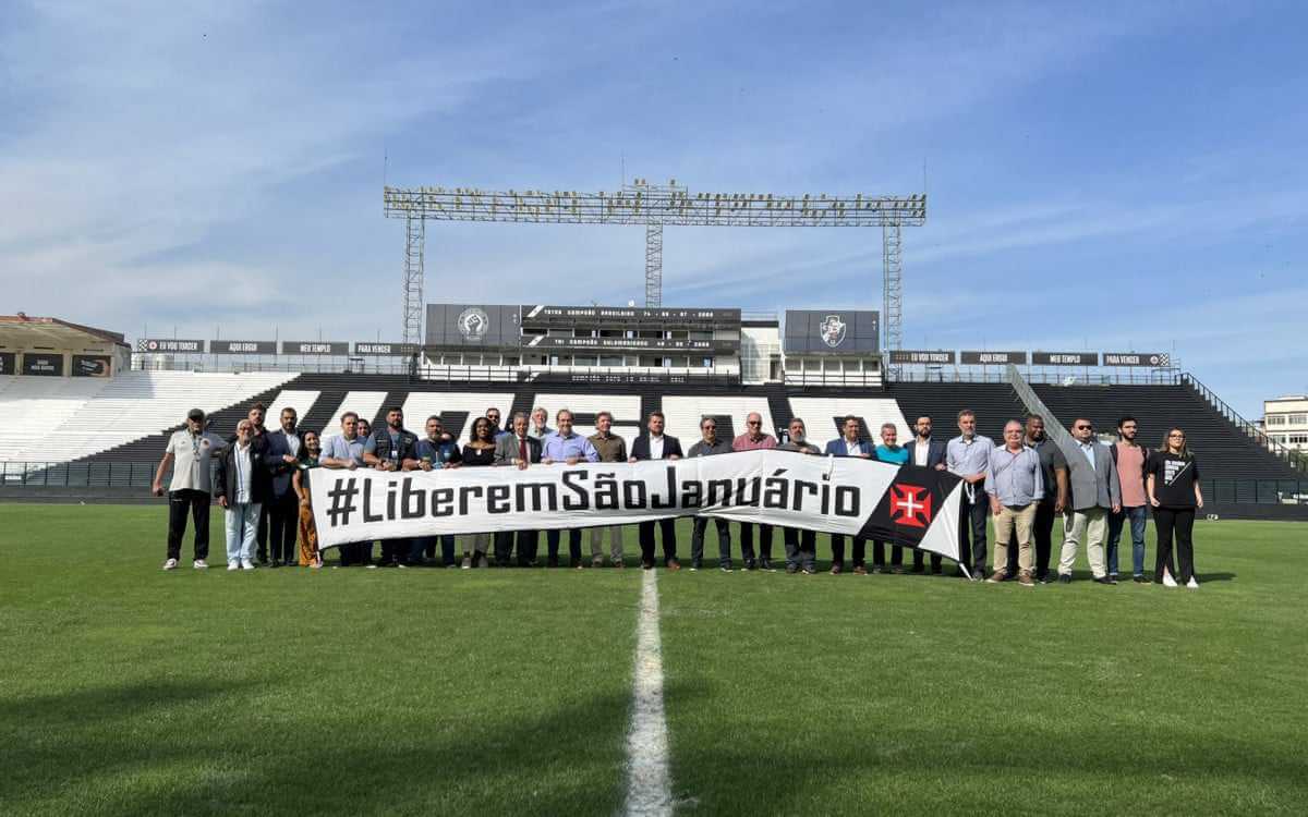 Vasco tem reunião positiva com o MP e visa jogo contra o Coritiba em São Januário