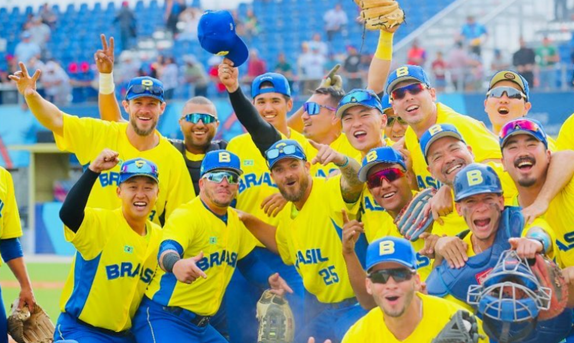 Pan-Americano: Brasil bate Panamá e encaminha vaga à final do beisebol