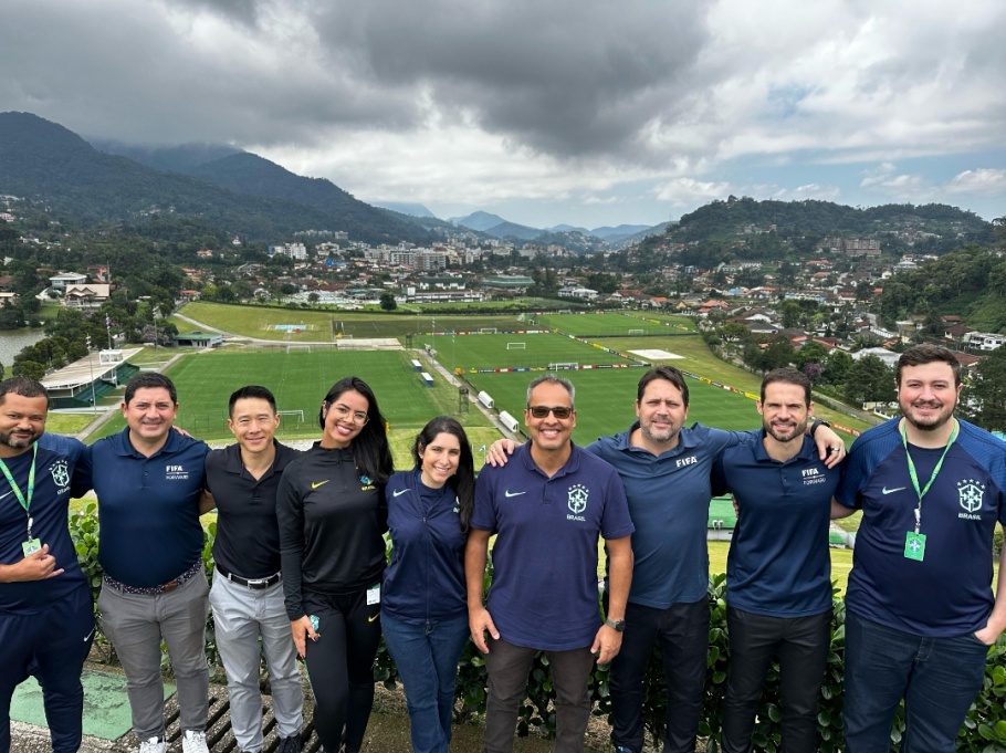 Fifa faz visita técnica à Granja Comary