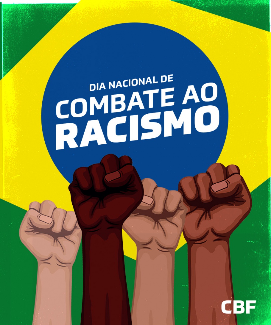 Dia Nacional de Combate ao Racismo: CBF reitera luta pelo fim da discriminação