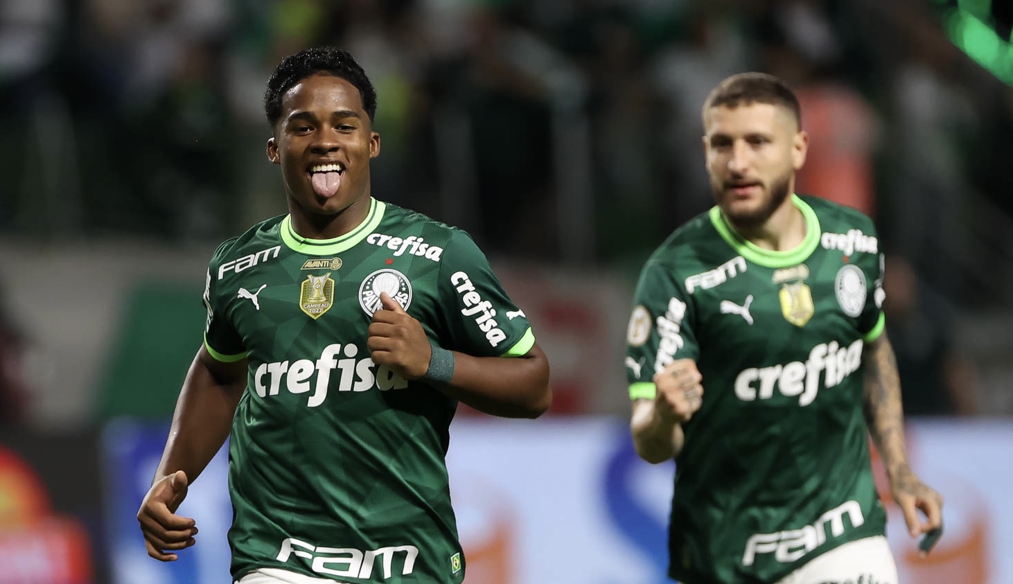 Palmeiras goleia o América-MG e amplia liderança no Brasileirão