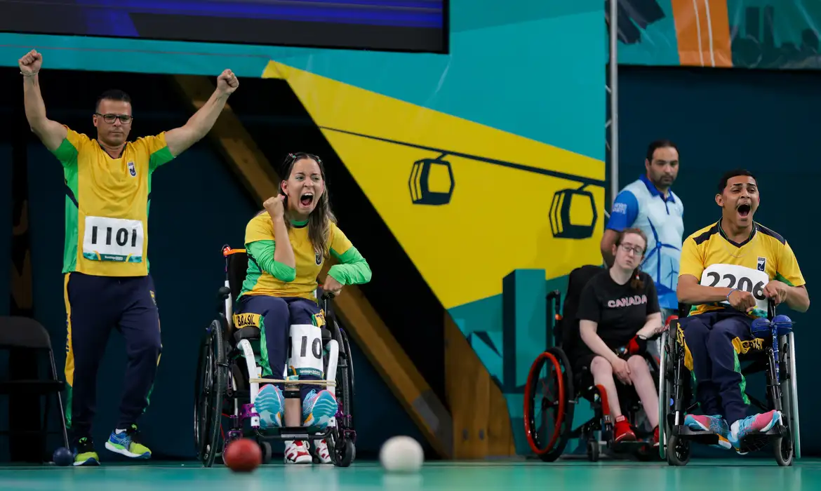 Parapan: Brasil quebra recorde de medalhas e bocha vai a Paris 2024