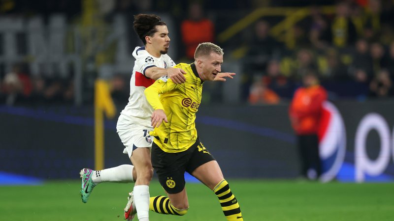 Borussia e PSG empatam, mas garantem vaga nas oitavas da Champions