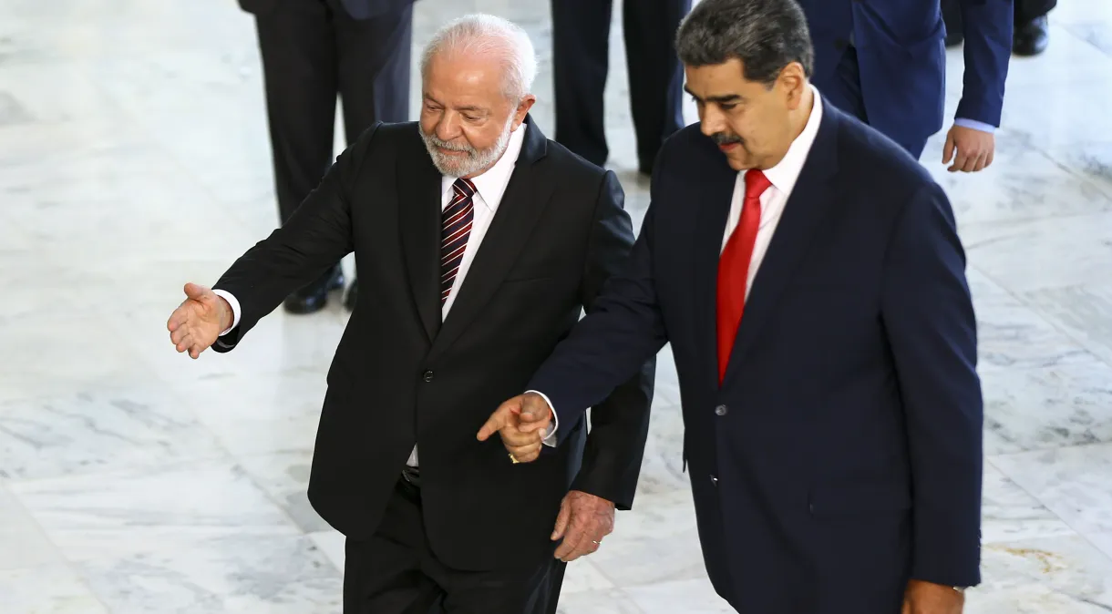 Lula diz a Maduro que América Latina é região de paz