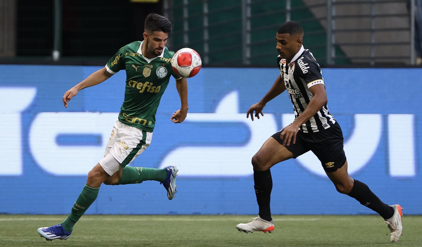 Palmeiras vence clássico disputado contra o Santos