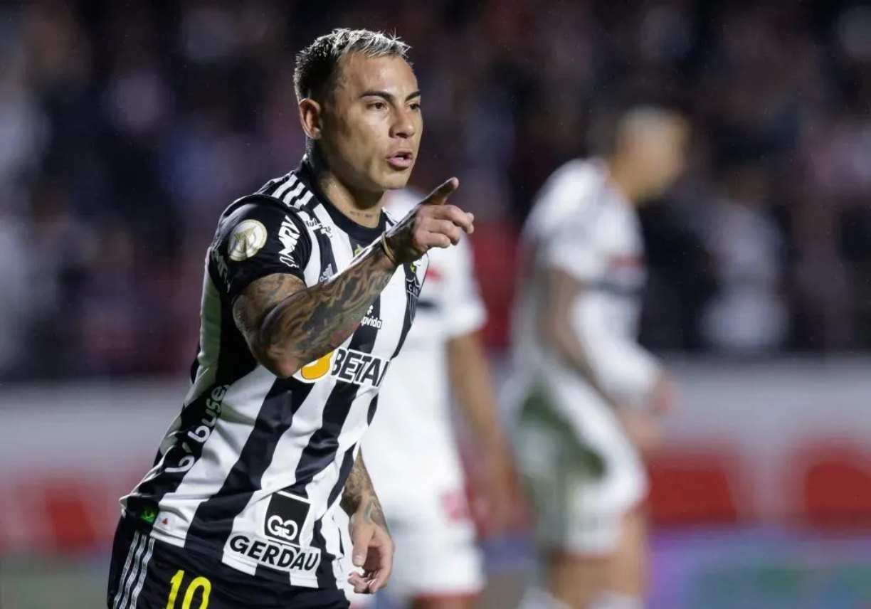 Vasco faz proposta por Eduardo Vargas do Atlético-MG