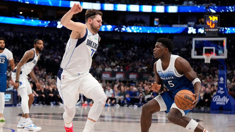 Doncic e Irving decidem em vitória dos Mavericks sobre os Wolves