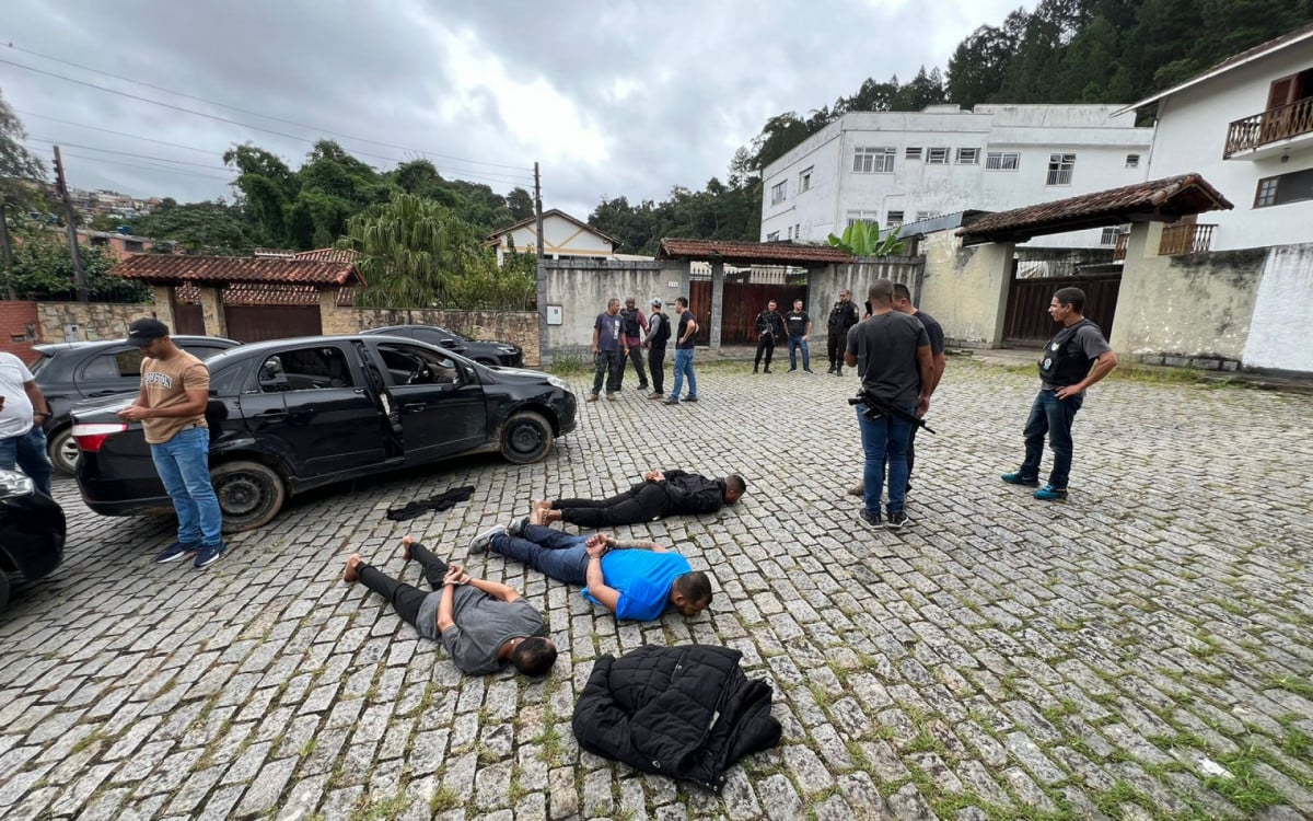 Preso em Teresópolis quadrilha que roubavam residências