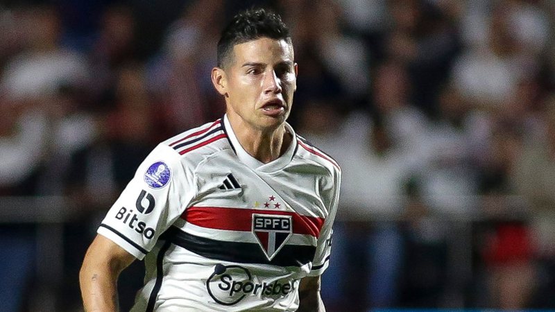 James comunica ao São Paulo que deseja sair do clube