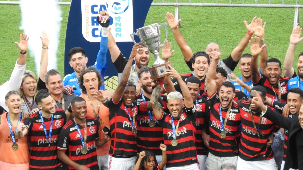 Flamengo vence o Madureira e conquista o título da Taça Guanabara
