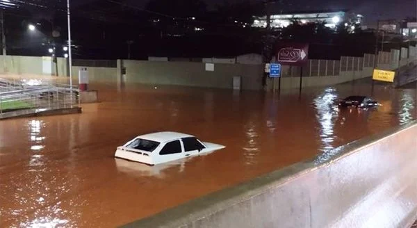 Temporal deixa 1,2 mil desalojados no sul do Espírito Santo