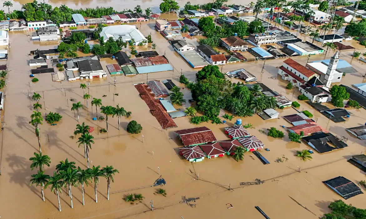 Nível de rio sobe e eleva riscos no Acre, aponta Serviço Geológico