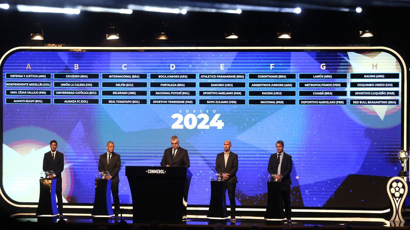 Copa Sul-Americana 2024: confira a definição dos grupos