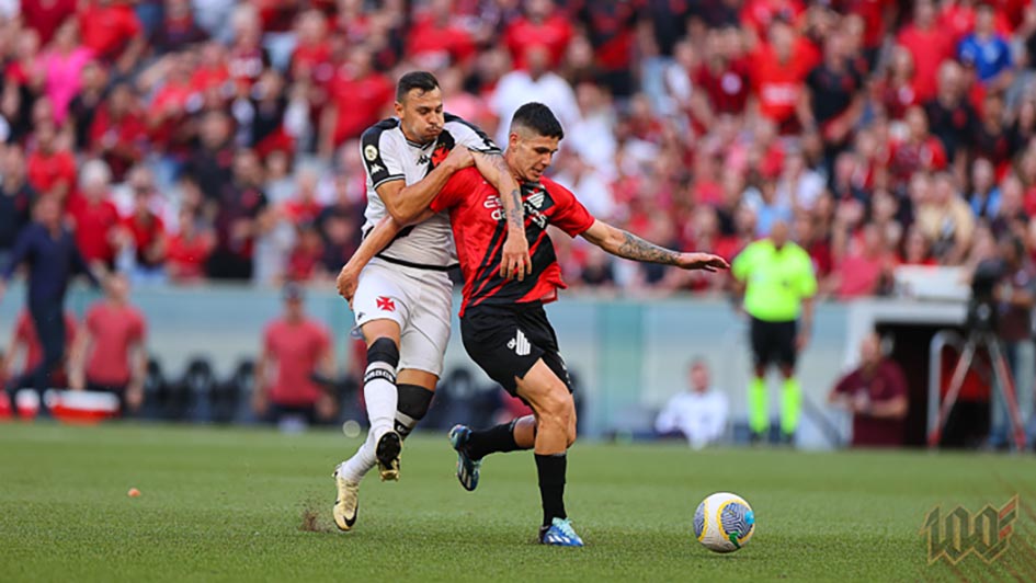 Vasco perde para o Athletico-PR e segue na zona de rebaixamento