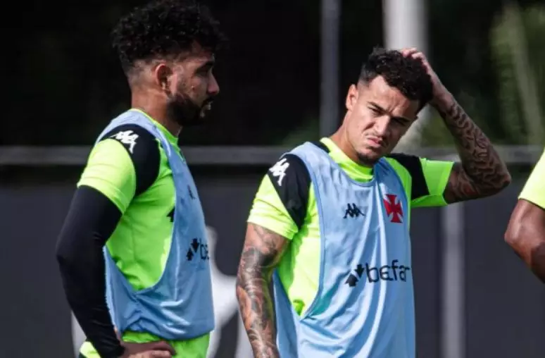 Philippe Coutinho faz seu primeiro treino em sua volta ao Vasco