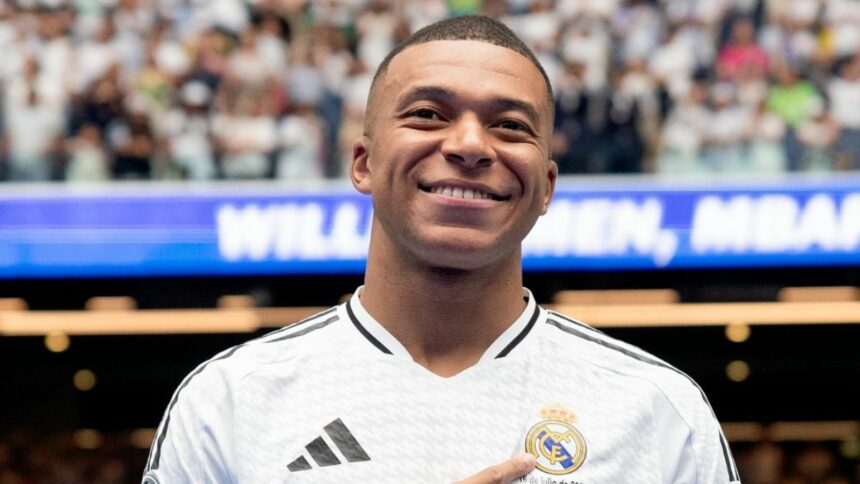 Mbappé é apresentado no Real Madrid com muita festa