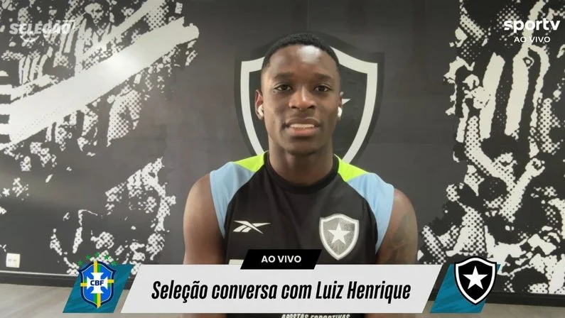 Luiz Henrique vibra com convocação para Seleção